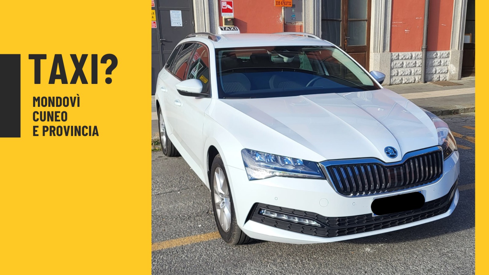 Taxi Mondovì - Skoda Superb 4 posti Taxi Mondovì - Skoda Superb 4 posti